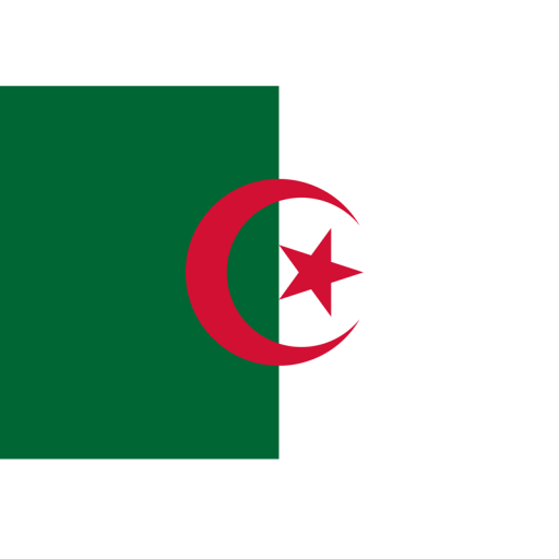 Drapeau de l'Algérie Algérie