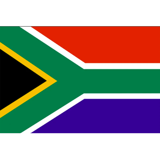 Drapeau de l'Afrique du Sud Afrique du Sud