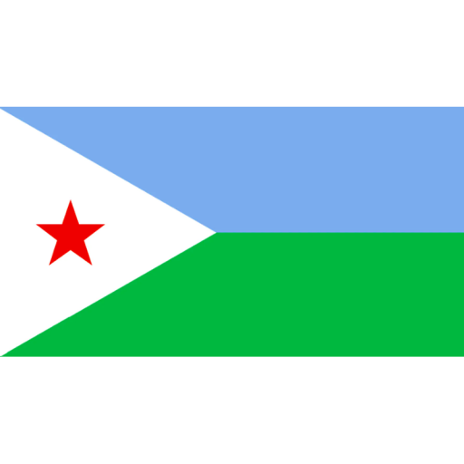 Drapeau de Djibouti Djibouti