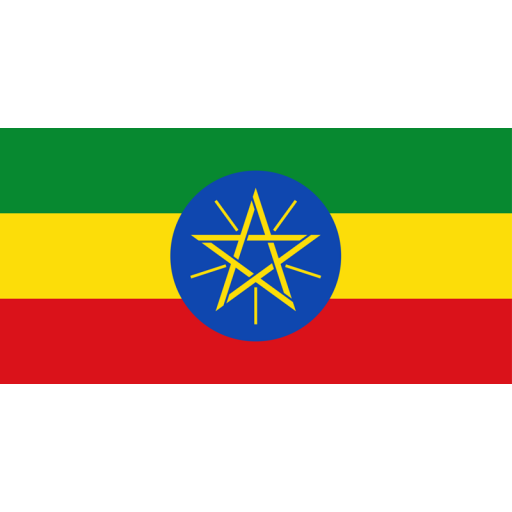 Drapeau de l'Éthiopie Ethiopie