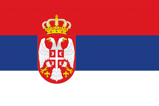 The flag of Serbian clubs and football teams from Serbia clubs and football teams from Serbia