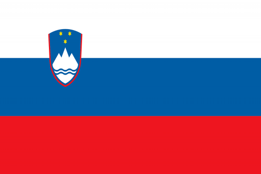 The flag of Slovenia Slovenia