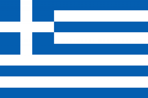 The flag of Greece Greece