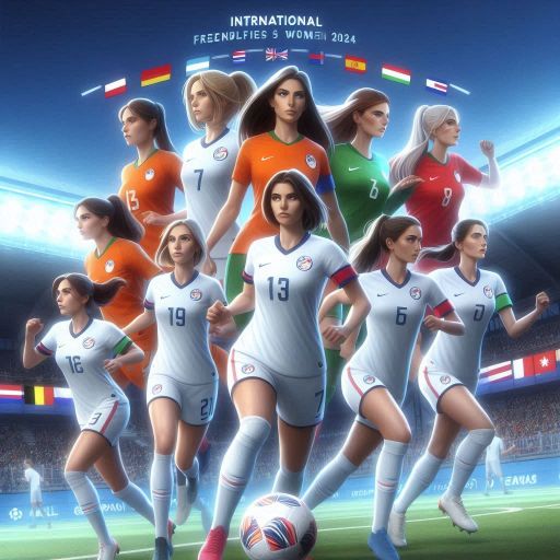 International Friendlies Women 2024 free live streaming, fixtures and results