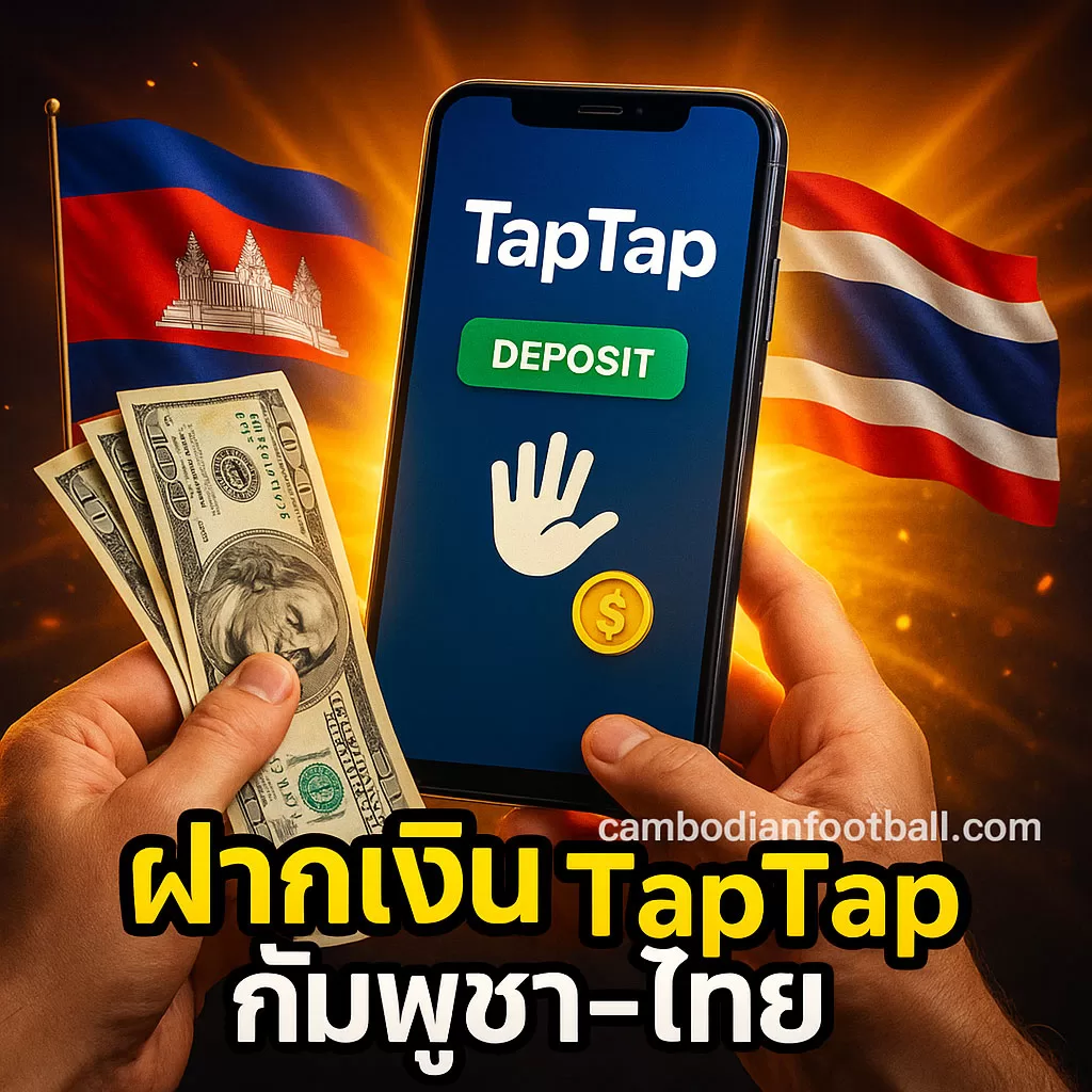ฝากเงิน TapTap กัมพูชา-ไทย (อัปเดต 2025) 🏦 วิธีฝากง่าย เงินเข้าไว