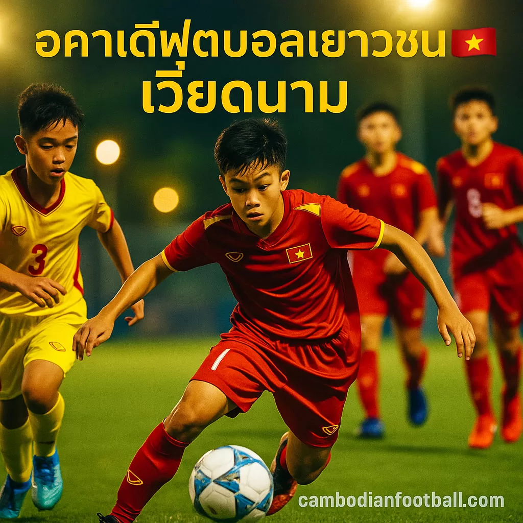 อคาเดมีฟุตบอลเยาวชนเวียดนาม 🇻🇳 ศูนย์ปั้นดาวรุ่งระดับเอเชีย